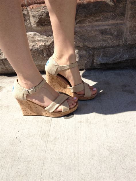 These Strappy Wedges By Toms Are Easily The Most Comfortable Heels We