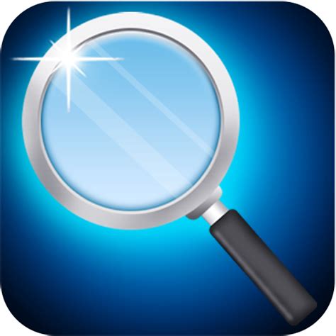 App Insights: magnifying glass with light | Apptopia