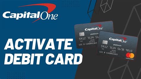 How To Activate Capital One Debit Card Youtube