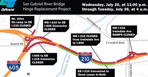 Westbound 210 Freeway At The 605 In Irwindale To Be Shut Down For 5 Full Days Cbs Los Angeles