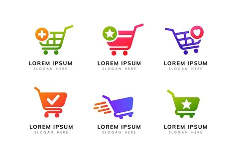 Premium Vector Shopping Cart Logo Icon Design Template