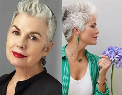 Short Gray Hairstyles Do You Want To Look Youthful After 50 Check Out