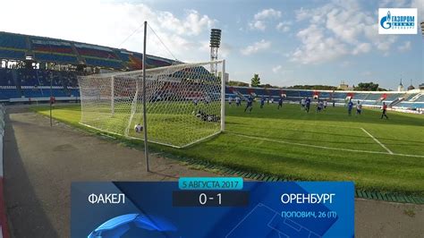 ФК Факел 0:1 ФК Оренбург. Видеообзор - YouTube