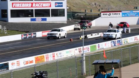 Firebird Raceway Boise Id 2014 2012 Mustang Gt 50l Vs 1999 Mustang Gt 46l Youtube