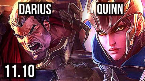 Darius Vs Quinn Top 10 0 4 1 6m Mastery Legendary 600 Games