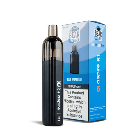 Bear Pro Max Refillable Disposable Vape By Eco Vape Including 3 X 10ml