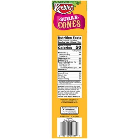 Keebler™ Sugar Cones 12 Ct Kroger