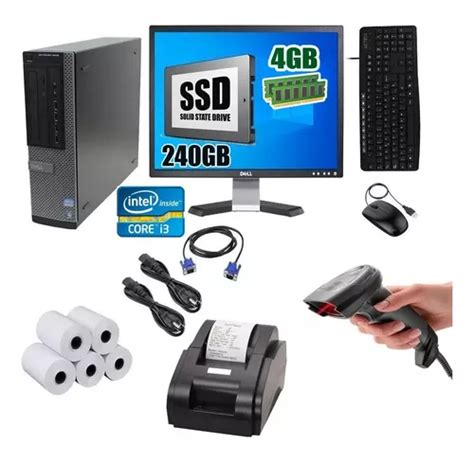 Kit Punto De Venta Pc Corei3 Lector Impresora Termica Cuotas Sin