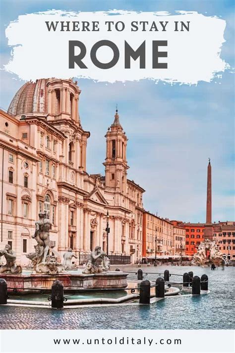 Rome Italy Travel Guide Want To Know Where To Stay In Rome Read Our