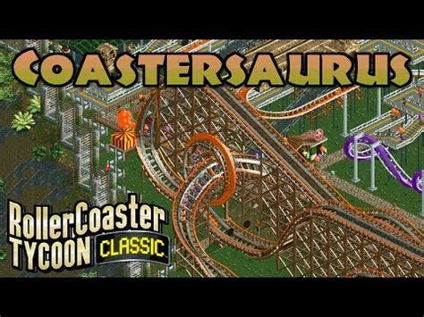 Jurassic Safari Coastersaurus Rollercoaster Tycoon Classic Time