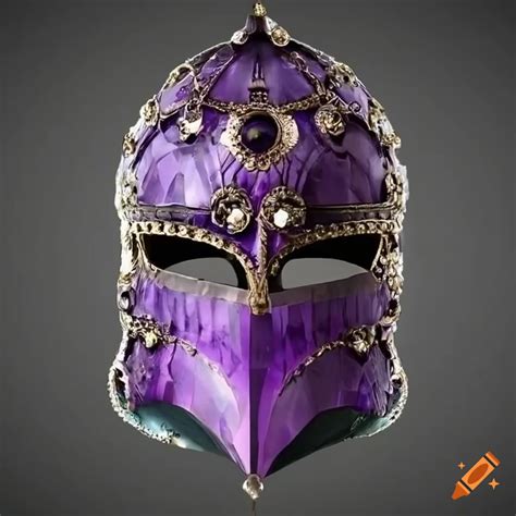 Realistic Amethyst Helmet