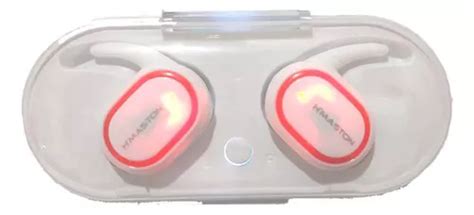 Auriculares inalámbricos H maston Pro Ly 103 Bt V5 0 blanco rojo