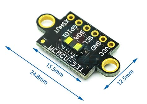 Vl L X Laser Ranging Flight Time Sensor Module Cm Distance