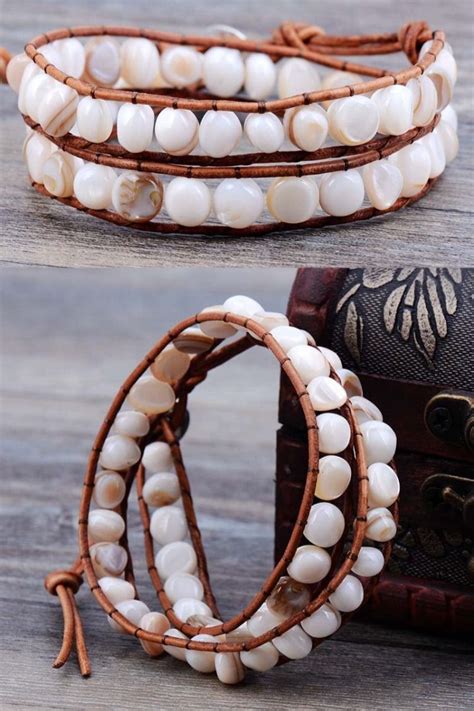 Pulsera Bohemia De Las Altas Brumas Con Conchas Del Mar En 2023