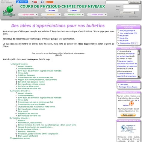 Des Idées Dappréciations Pour Vos Bulletins Scolaires Exemples