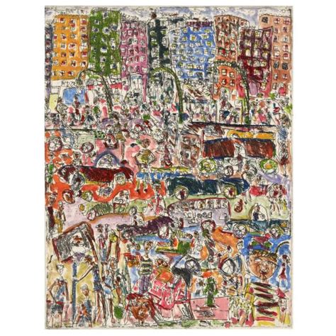 James Rizzi American Hot Time Summer In The City Lot