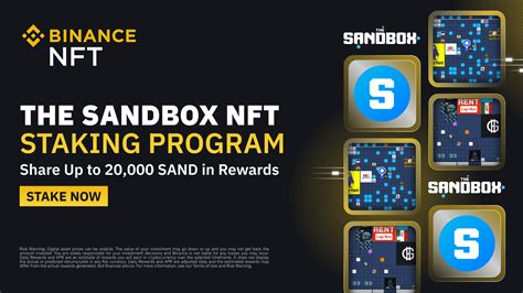 Binance NFT Marketplace Launches The Sandbox NFT Staking Program