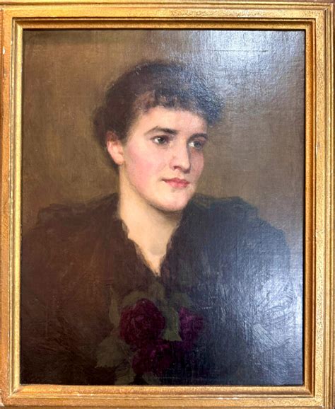 Lady With Purple Flowers The Lenkiewicz Fine Art Jewellery And Antiques