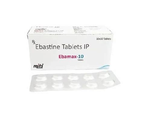 Ebastine 10 Mg Tablets 10 10 At Rs 970 Box In Panchkula ID