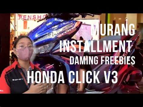 Murang Installment Ng Honda Click 125 V3 YouTube