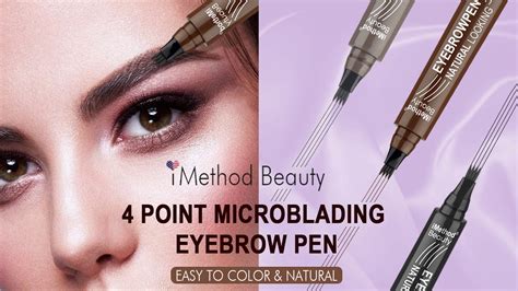 4 Point Microblading Eyebrow Pen Natural Looking Waterproof Long Lasting Imethod Beauty