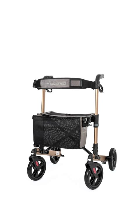 Rollator Track Champagne Wheelzahead®