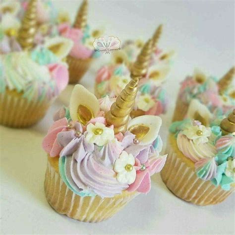 Cupcakes Unicornio Unicorn Birthday Parties Unicorn Party Birthday Party Unicorn Theme