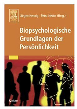 Read Pdf Biopsychologische Grundlagen Der Pers Nlichkeit German