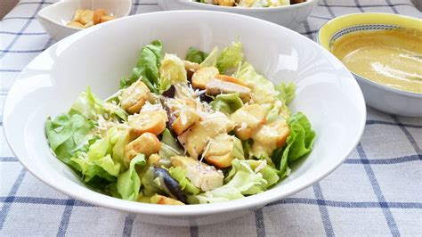 Homemade Caesar Salad Easy And Simple Caesar Salad Recipe Youtube