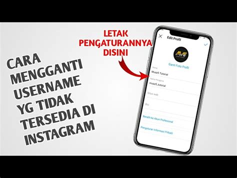 Cara Mengatasi Nama IG Tidak Tersedia Tanya Kenapa