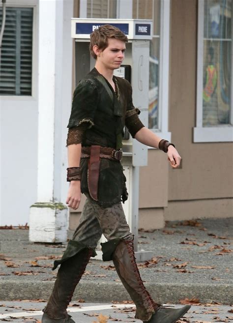 Robbie Kay Once Upon A Time Peter Pan Robbie Kay Photo