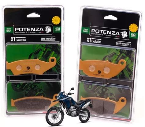 Kit Pastilha De Freio Potenza Honda Xre 300 Abs 2022 2023