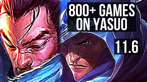 YASUO Vs TALON MID 800 Games 4 1 4 1 3M Mastery Rank 14 Yasuo