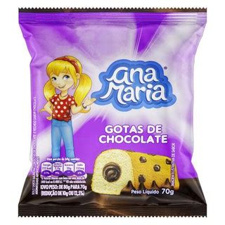 Bolinhos Ana Maria Gotas De Chocolate G Atacado Shopee Brasil