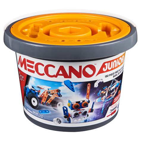 Barrel 150 pieces Meccano Junior 6055102 - New