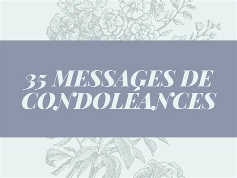 Textes De Condoléances 35 Messages à Envoyer Parler Damour