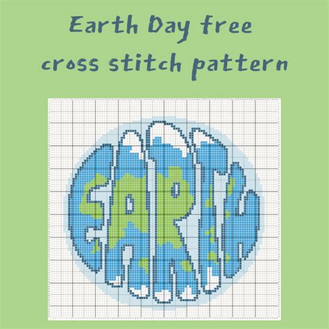 Cross Stitch For The Earth Pattern Annie Beez Hobby