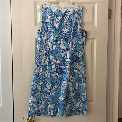 Lilly Pulitzer Dresses Lilly Pulitzer Jubilee Dress Blue And White