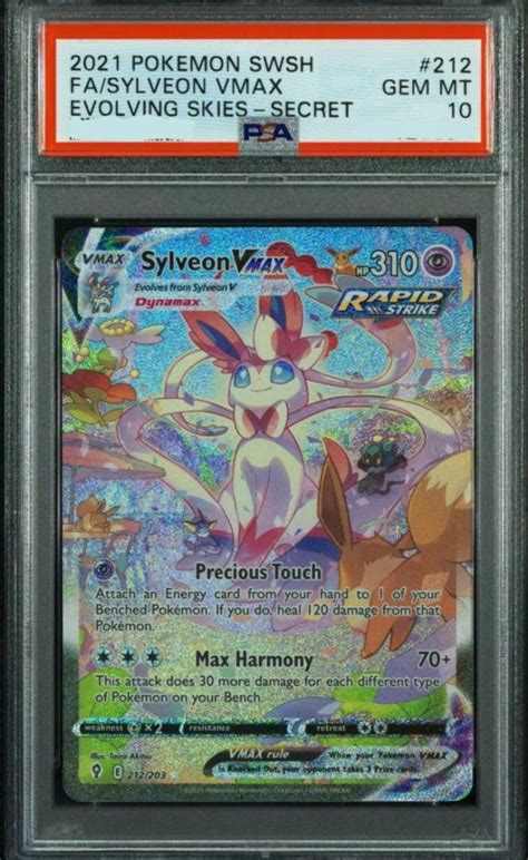 Psa Sylveon Vmax Alternate Art Alt Art Hobbies Toys Toys