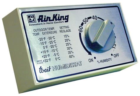 Air King 04a000806 Fully Enclosed Humidistat Control For Use With Lasko 900 And Ebay