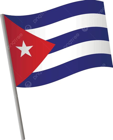 Cuba Flag Icon Symbol Vector Pole Vector Symbol Vector Pole Png And