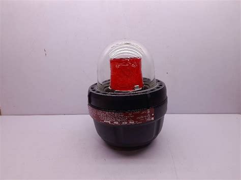 Federal Signal Xst R Explosion Proof Strobe Light Ser F Red V Dc