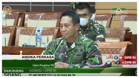 Inilah Fokus Kerja Hari Jenderal Andika Setelah Dilantik Jadi