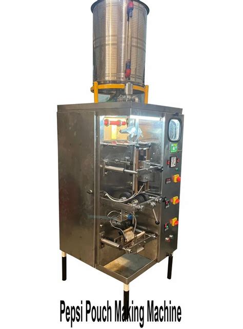 Semi Automatic Pepsi Pouch Making Machine At Rs 125000 In Indore ID