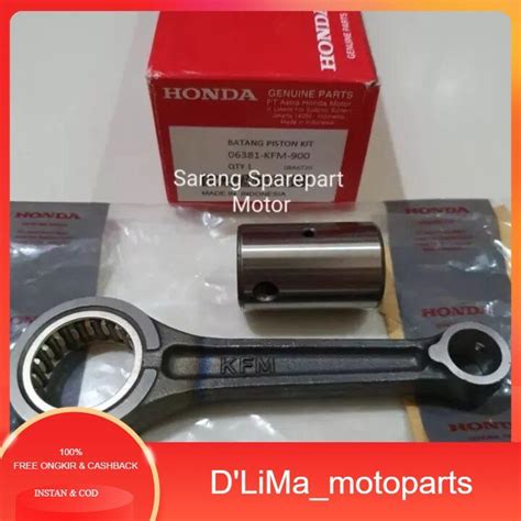 Stang Seher Connecting Rod Supra Fit New Legenda Revo Old Karbu Kfm