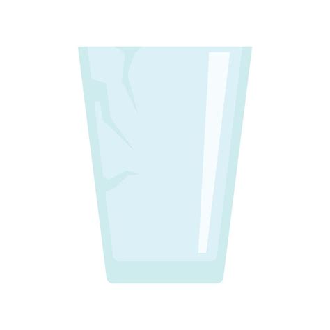 Cracked Glass Cup Icon Flat Isolated Vector 15065758 Vector Art At Vecteezy