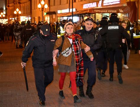 Fotos Más de 350 detenidos en Rusia en protestas por la movilización