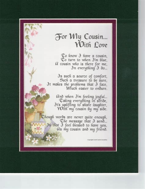 Pin On Cousin Poem