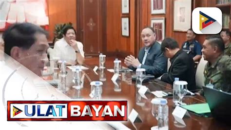 PBBM Nagpatawag Ng Command Conference Kaugnay Sa Pagbangga Ng Chinese