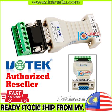 Genuine UOTEK UT 202D RS 232 To RS 422 Converter Bidirectional Passive